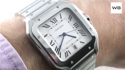 2018 Cartier Santos Large STEEL SmartLink & QuickSwitch.